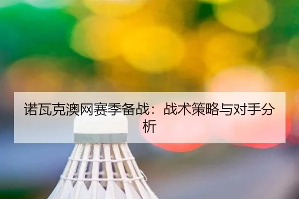 诺瓦克澳网赛季备战：战术策略与对手分析（BSport）